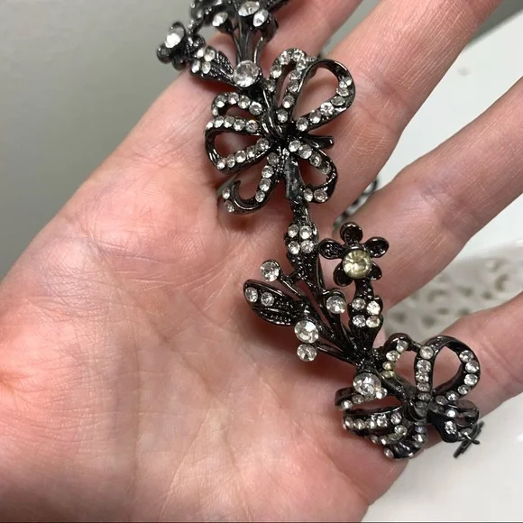 Vera Wang White - Garland Headband in Antique Crystal - Picture 3 of 11